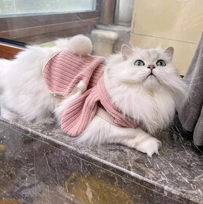Wulihana Bunny Cloak for Pets - Adorable and Comfortable Costumes for Dogs and Cats