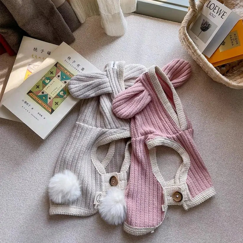 Wulihana Bunny Cloak for Pets - Adorable and Comfortable Costumes for Dogs and Cats