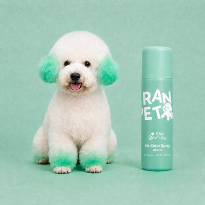 Pet Safe Color Spray-Crane Pet，Temporary Pet Hair Color Spray – Non Toxic&Washable，