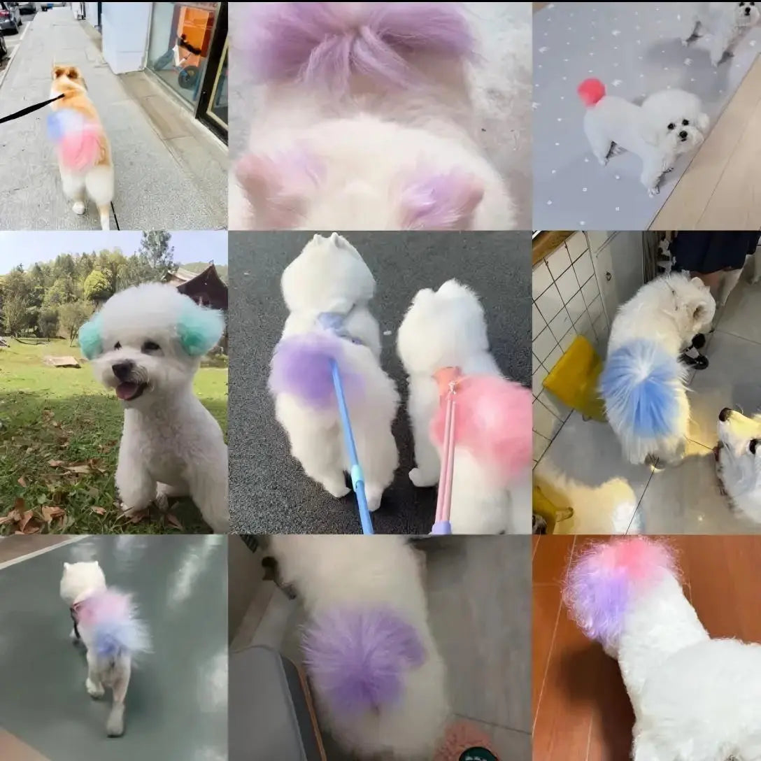 Pet Safe Color Spray-Crane Pet，Temporary Pet Hair Color Spray – Non Toxic&Washable，